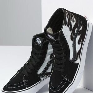 Vans Sh8-Hi Flame Black High-Top